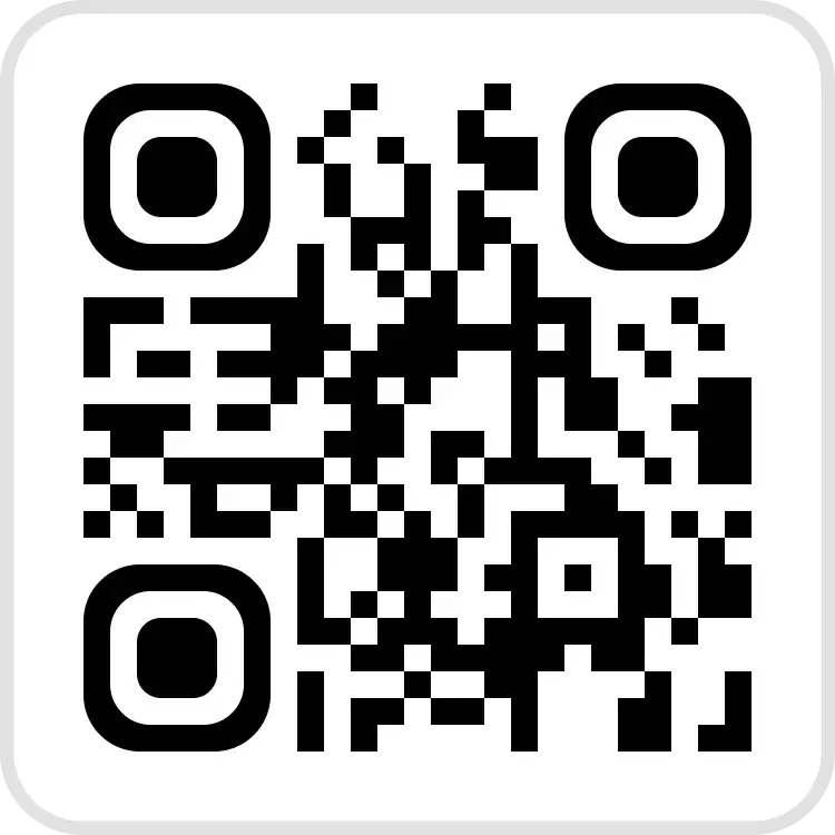 QR code for downloading the Stressless app